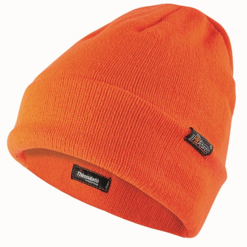 U-Power - Bonnet d'hiver doublé orange haute visibilité ONE - Unique - Orange