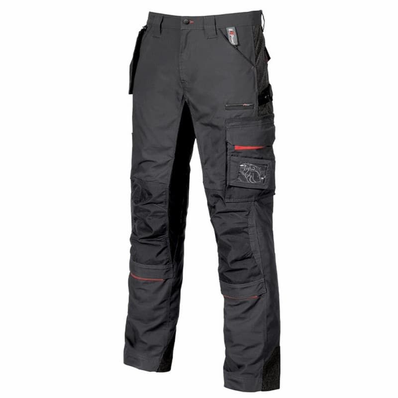 U-Power - Pantalon de travail gris foncé RACE - 38 - Gris Foncé