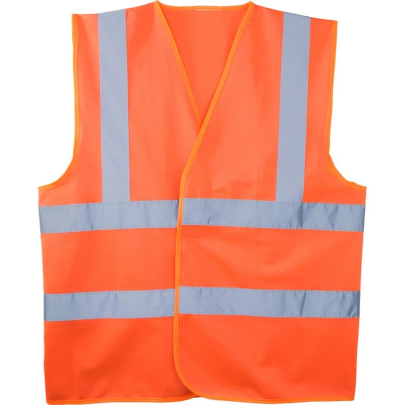 Coverguard - Gilet HV orange bandes baudrier double ceinture rétro réfléchissantes YARD classe 2 (Pack de 50) - XL - Orange