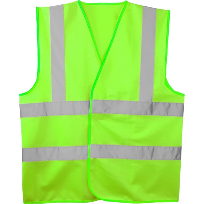 Coverguard - Gilet HV vert bandes baudrier double ceinture rétro réfléchissantes YARD classe 2 (Pack de 50) - XL - Vert