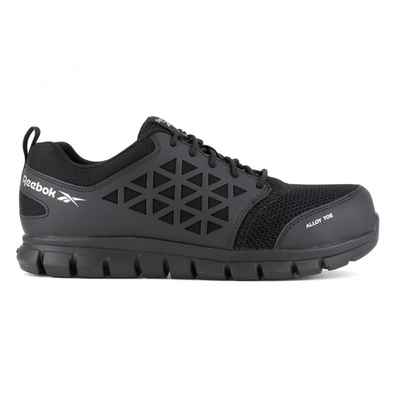 Reebok - Chaussures de sécurité basses noire en microfibres et nylon embout aluminium S1P SRC ESD - 36 - Noir