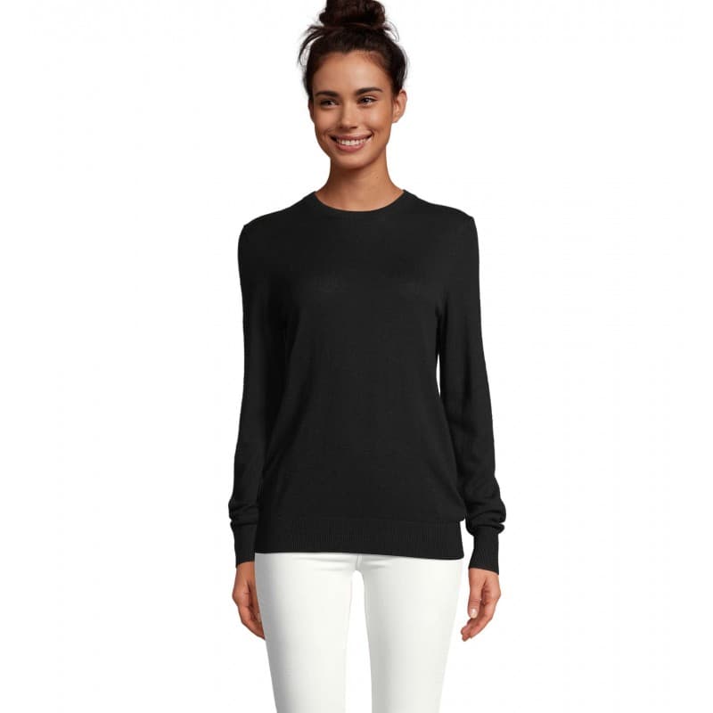 Neoblu - Pull col rond femme STUART WOMEN - S - Noir