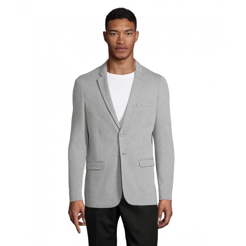 Neoblu - Blazer maille piquée homme MARCEL MEN - 46 - Gris Chiné