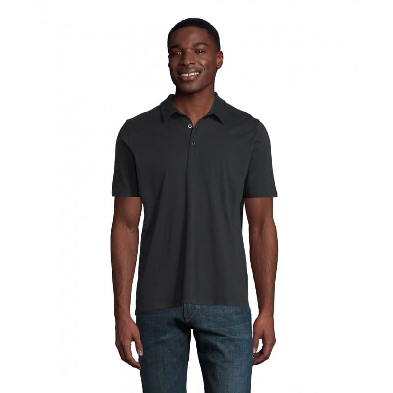 Neoblu - Polo jersey homme OCTAVE MEN - S - Noir