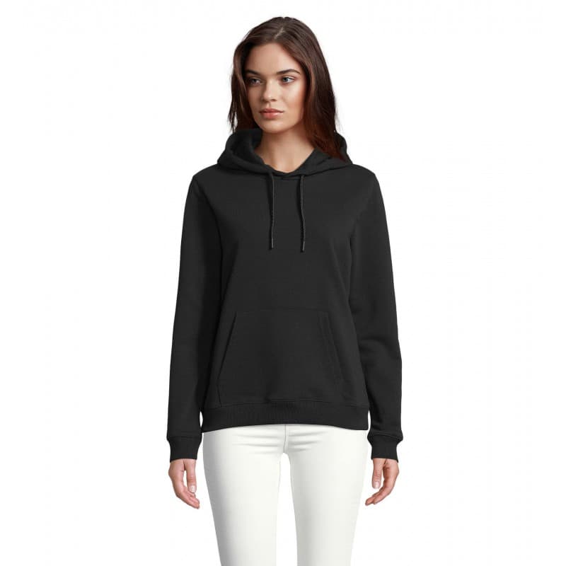 Neoblu - Sweat-shirt Ă capuche french terry femme NICHOLAS WOMEN - S - Noir