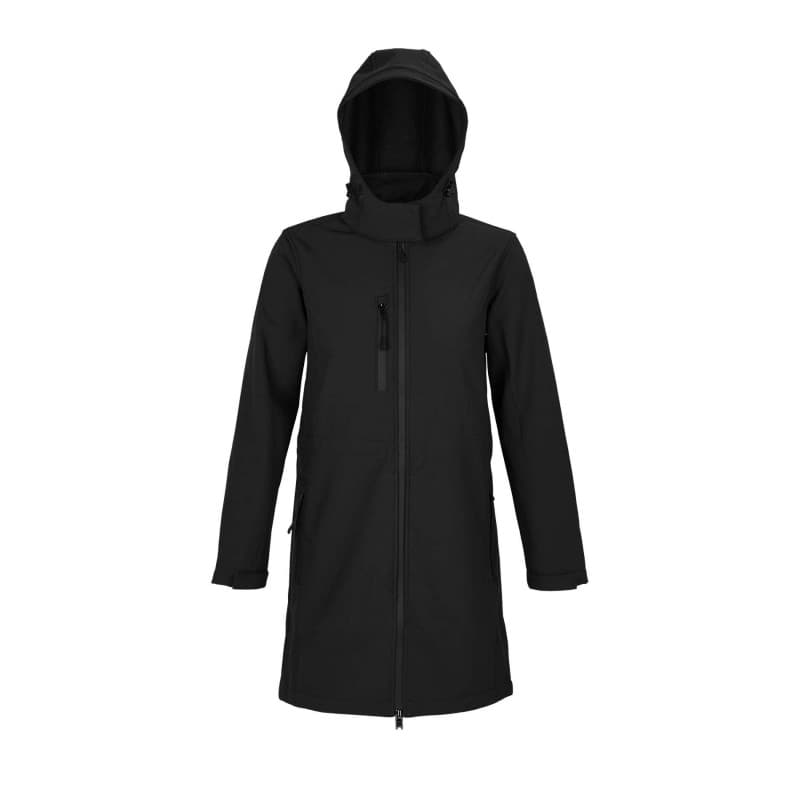 Neoblu - Manteau long softshell femme ACHILLE WOMEN - S - Noir