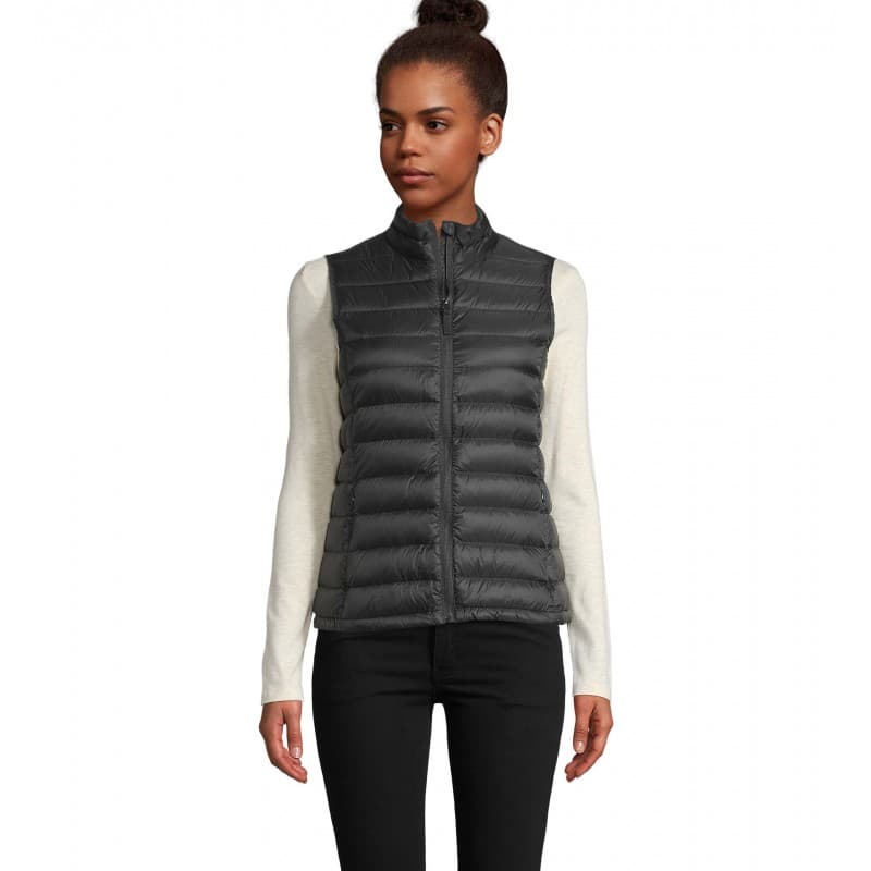 Sol's - Doudoune ultra light sans manches femme WILSON BW WOMEN - S - Noir