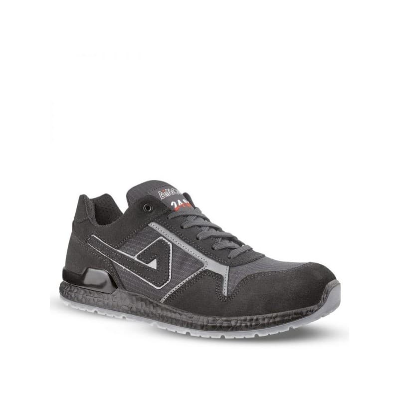 Aimont - Baskets de sécurité basses DRAKE S1P SRC - 38 - Noir / Gris