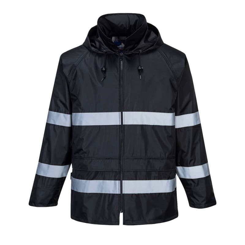 Portwest - Veste de pluie IIONA CLASSIC - L - Noir