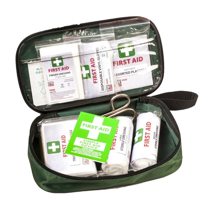 Portwest - Kit premiers secours véhicule 2 personnes - Unique - Vert