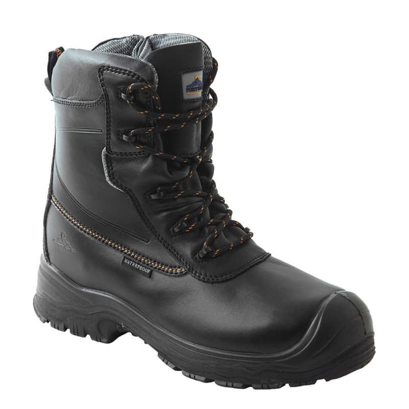 Portwest - Bottes de sécurité en Compositelite 18cm TRACTION S3 HRO CI WR - 38 - Noir