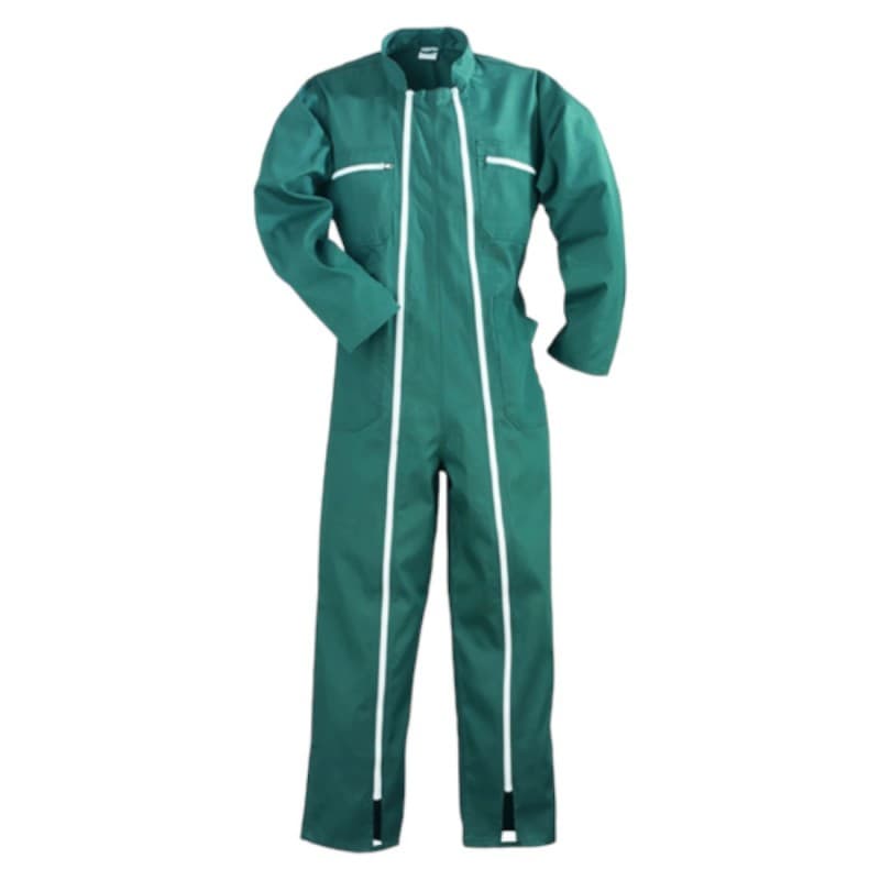 Coverguard - Combinaison de bricolage 2 zips vert FACTORY - XS - Vert