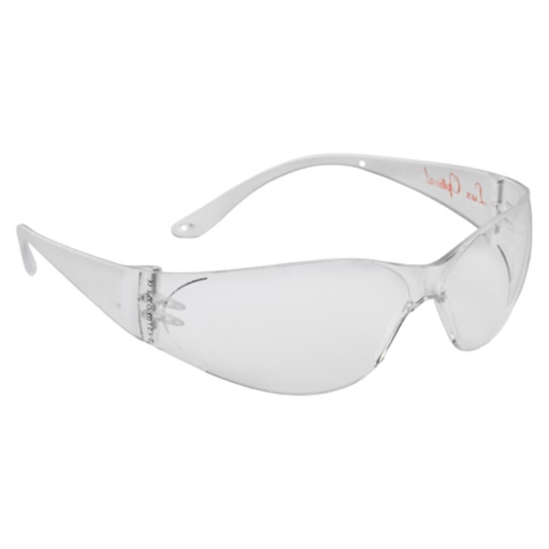 Coverguard - Lunettes de protection avec monture transparente et verres incolore anti-buée POKELUX (Pack de 10) - Unique - Incolore