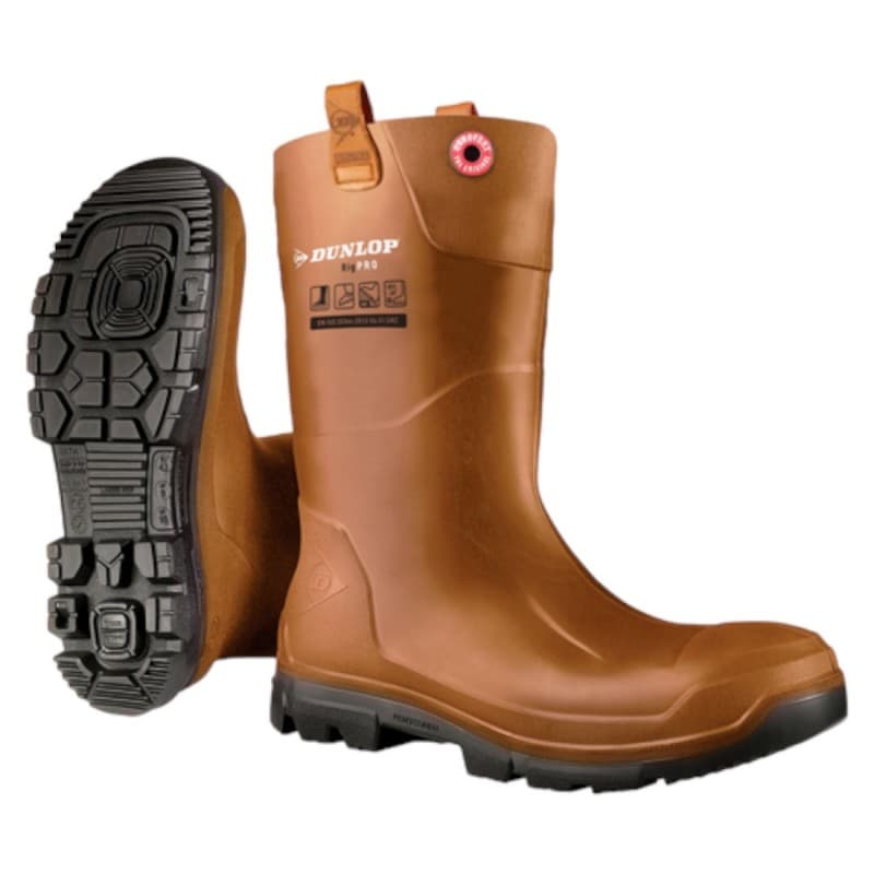 Coverguard - Bottes de sécurité fourrées en PU marron RIGAIR PRO FUR S5 - 43 - Marron