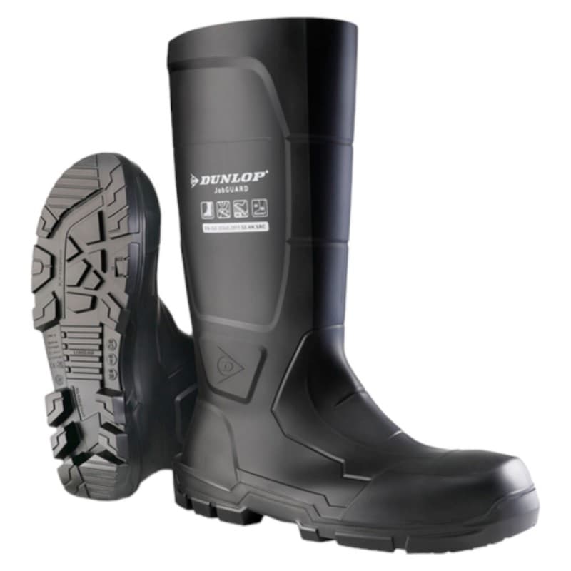 Coverguard - Bottes de sécurité en PVC anti-dérapante noir JOBGUARD S5 SRC - 46 - Noir