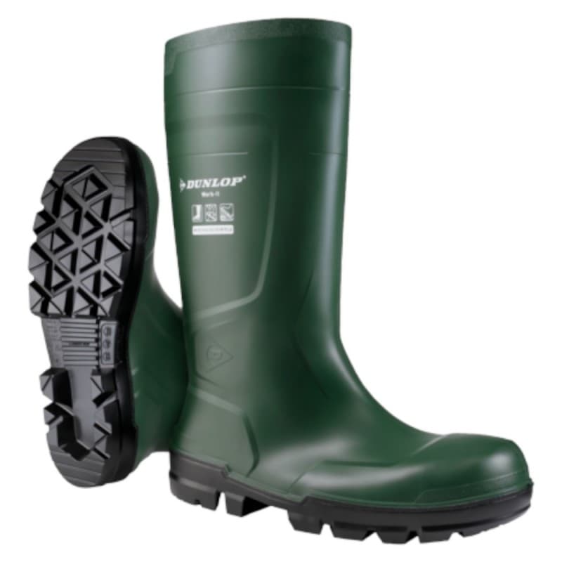 Coverguard - Bottes de sécurité en PVC vert DUNLOP WORK-IT S5 - 39 - Vert