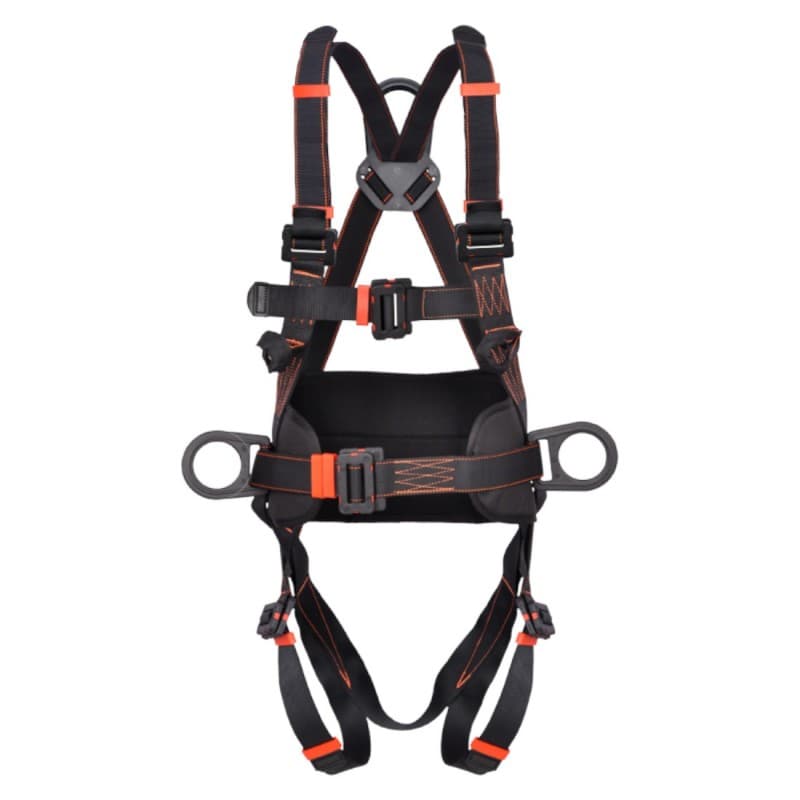 Coverguard - Harnais diélectrique en polyester avec ceinture de maintien MINTAKA - Unique - Noir