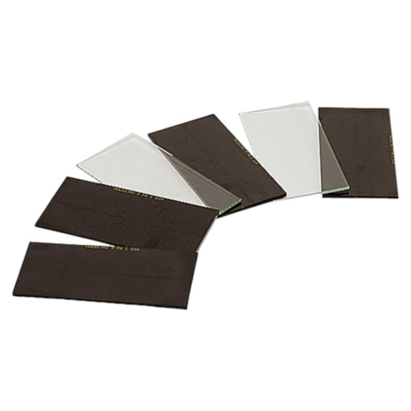 Coverguard - Ecrans de rechange soudure 105x50 compatible cagoules de soudage 66600 et 66500 (Pack de 100) - Unique - Noir