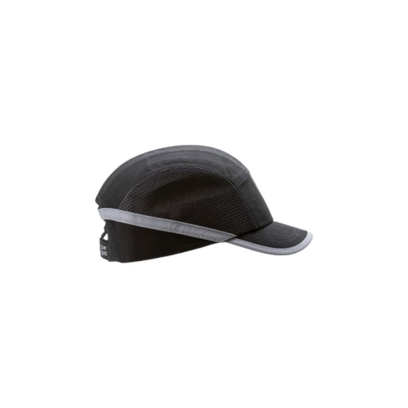 Coverguard - Casquette anti-heurts aérée avec visière de 5cm SHOCKPROOF CAP noir (Pack de 10) - Unique - Noir