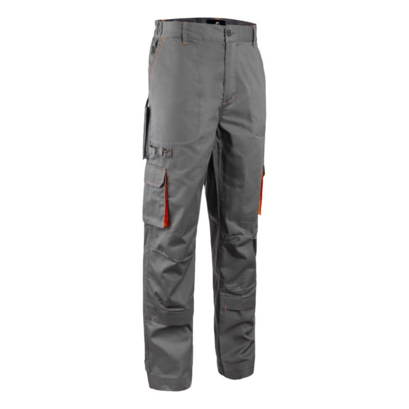 Coverguard - Pantalon de travail NAVY/PADDOCK II gris et orange - L - Gris