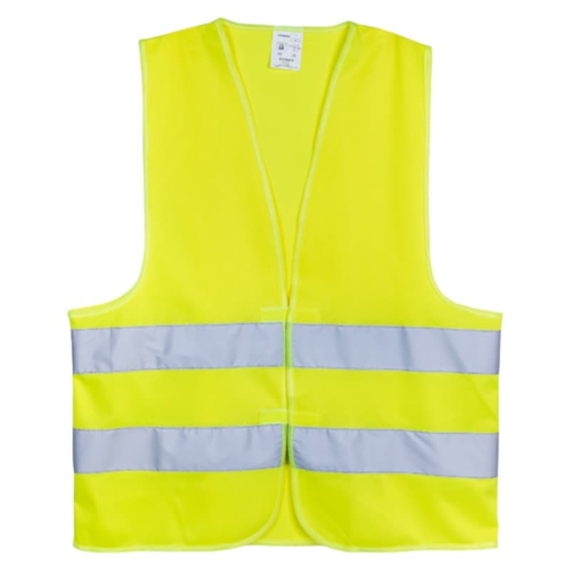 Coverguard - Gilets de sécurité sans manches réglable en largeur haute visibilité NEPPA jaune (Pack de 50) - S/M - Jaune