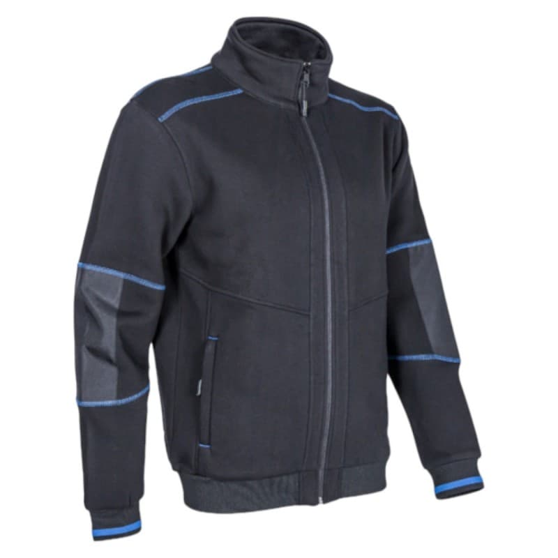 Coverguard - Veste de travail chaude molletonnée avec coudes renforcés KIJI noir - L - Noir