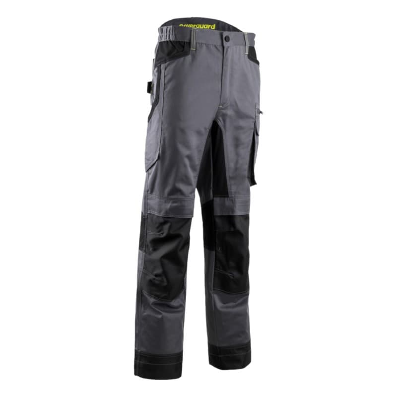 Coverguard - Pantalon de travail pour Homme avec réhausse dos Stretch BARU gris - 4XL - Gris