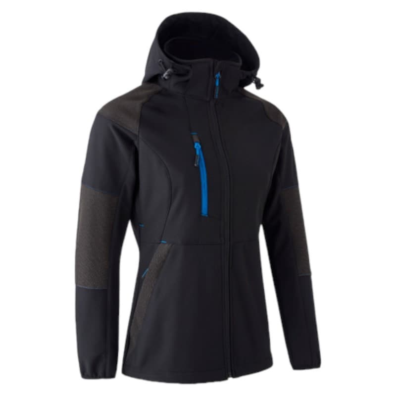 Coverguard - Veste Softshell pour Femmes imperméable doublée polaire ANTILOPE noire - L - Noir