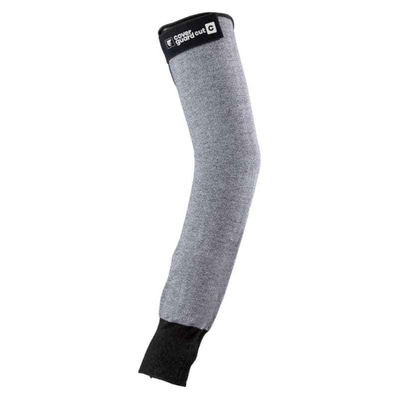 Coverguard - Manchettes anti-coupures grise en fibre HDPA 60cm de long EUROCUT SLEEVE 600 (Pack de 12) - Unique - Gris
