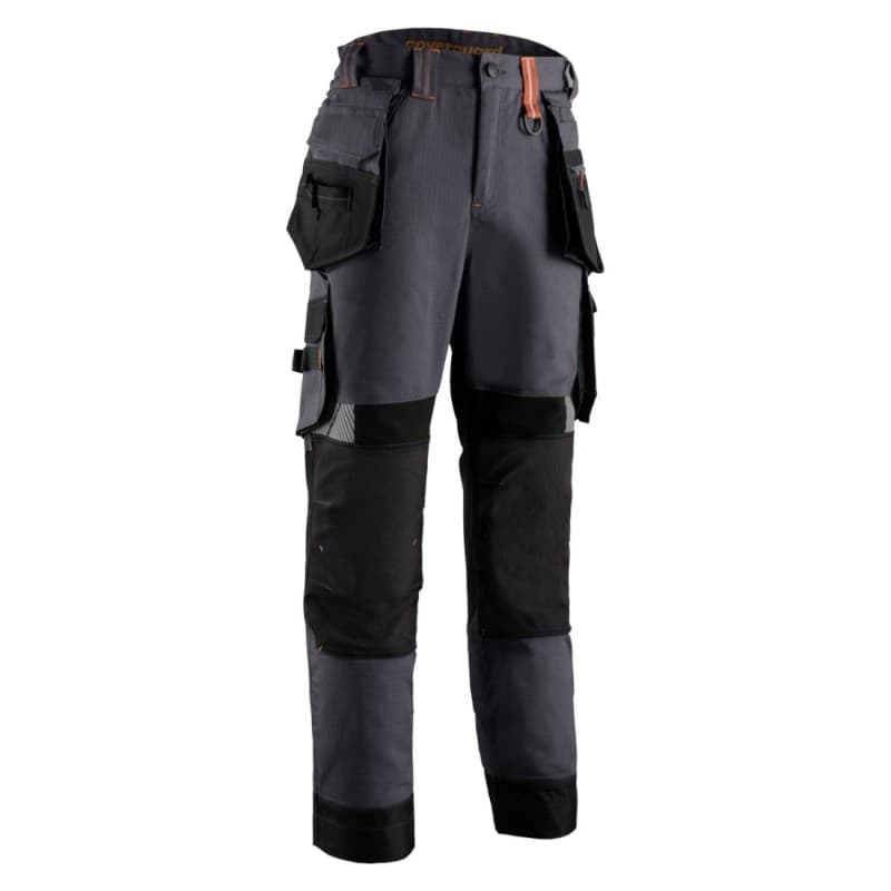 Coverguard - Pantalon de travail avec tissu Ripstop Stretch CRISTOBAL gris - XS - Gris
