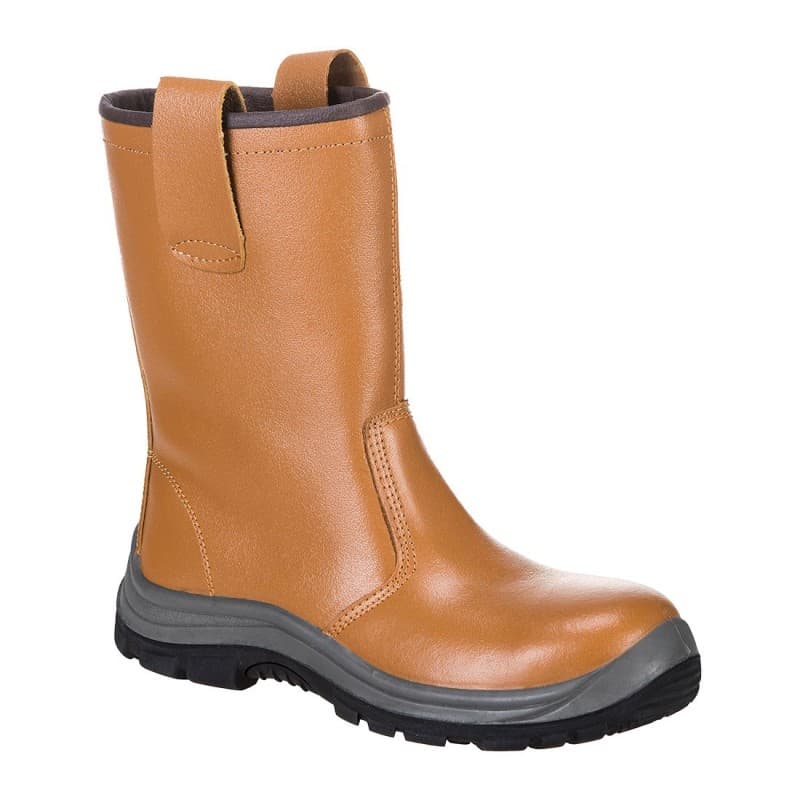 Portwest - Bottes de sécurité non fourrées S1P HRO - 38 - Marron