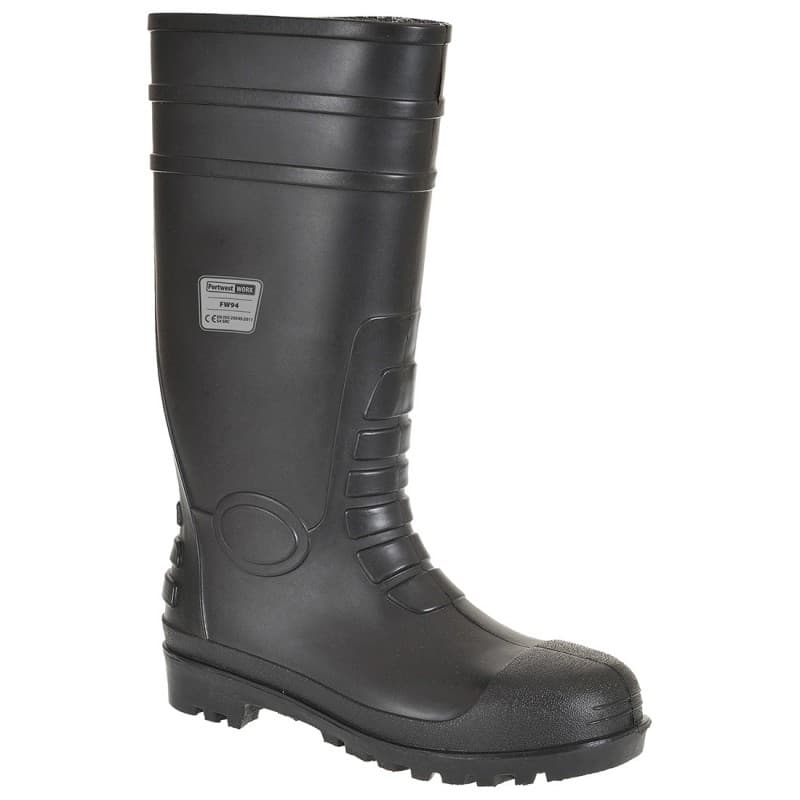 Portwest - Bottes de sécurité WELLINGTON S4 - 36 - Noir