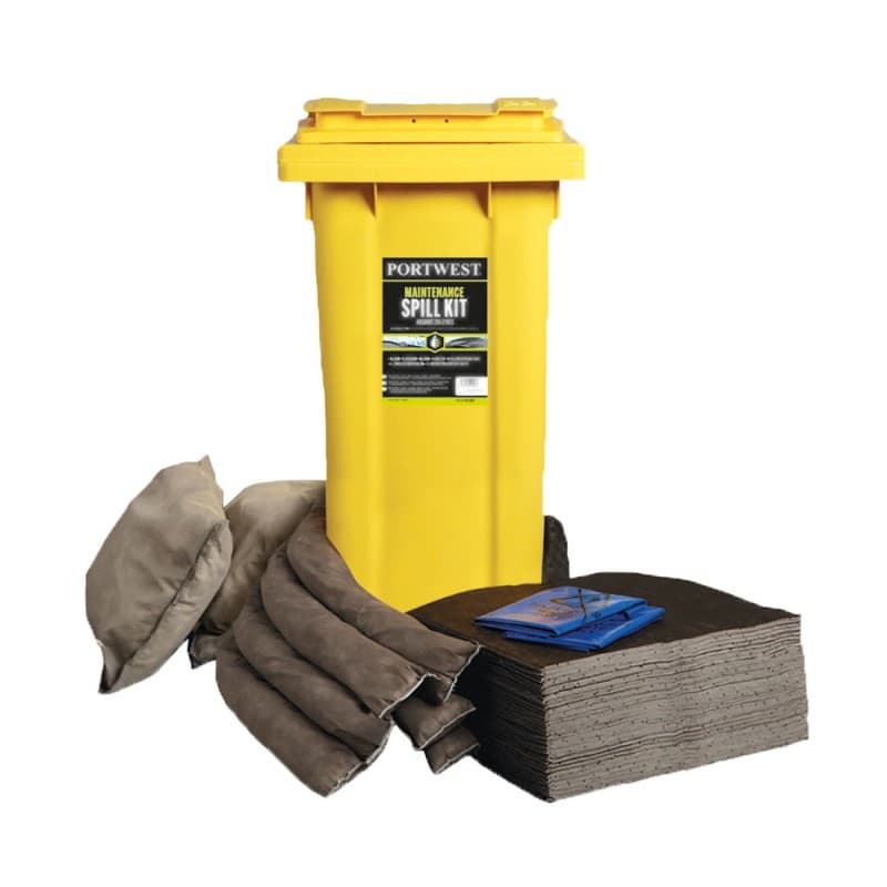 Portwest - Kit absorbant de maintenance 120l - Unique - Gris