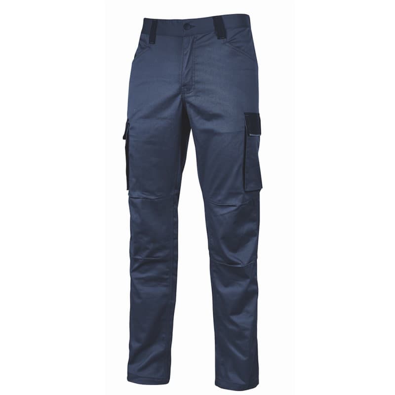 U-Power - Pantalon de travail bleu foncé Stretch et Slim CRAZY - S - Bleu Foncé