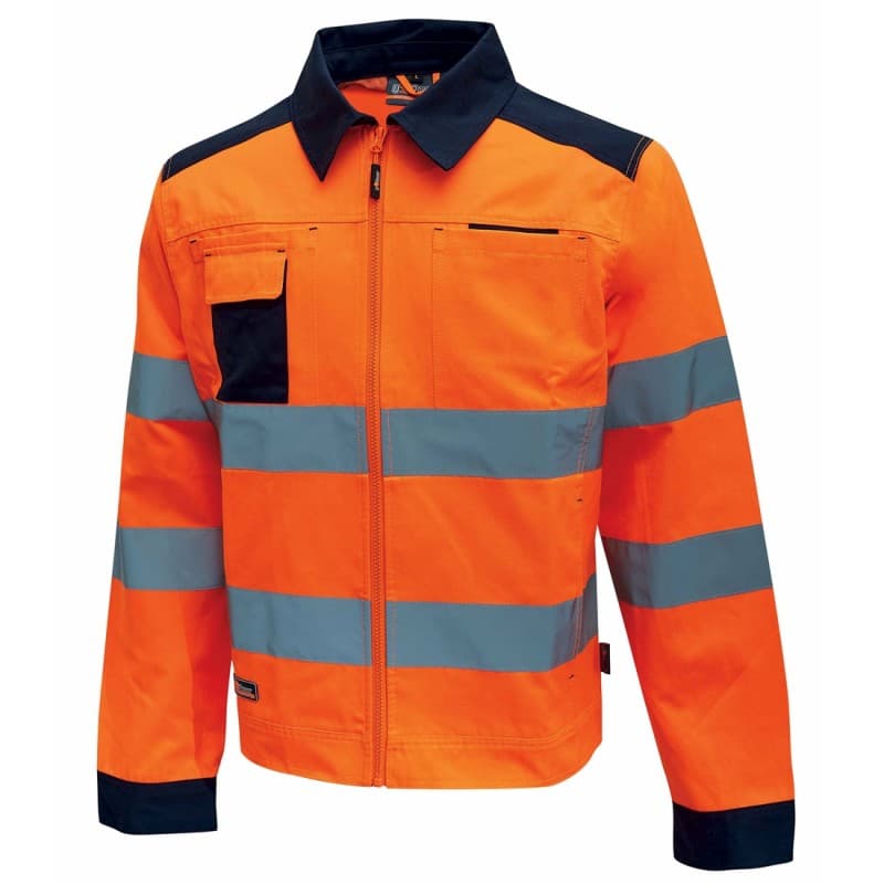 U-Power - Veste orange haute visibilité GLARE - S - Orange