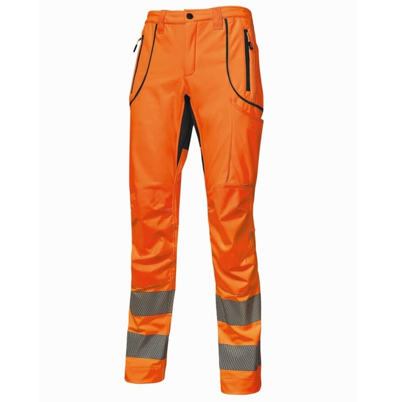 U-Power - Pantalon orange haute visibilité Stretch REN - 38 - Orange