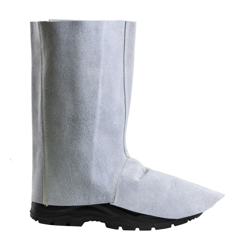 Coverguard - Guêtres de soudure blanche en croûte de vachette 30cm (Pack de 50) - Unique - Blanc