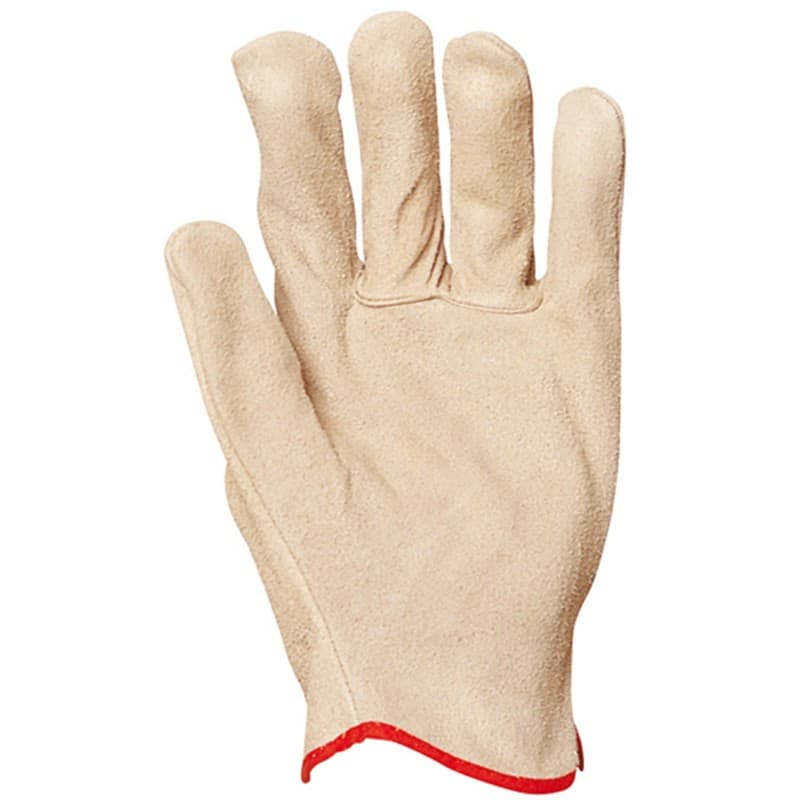 Coverguard - Gants manutention beige tout croûte de vachette standard EUROSTRONG 1110 (Pack de 12) - 9 - Beige
