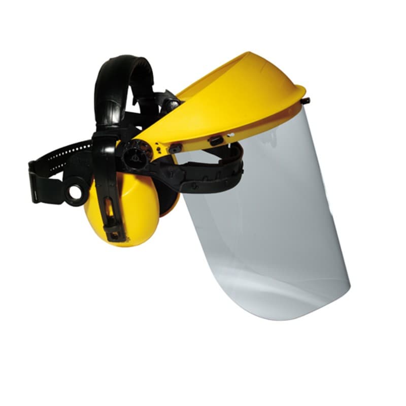 Coverguard - Serres-tĂŞte frontaux de protection relevables 3 positions (Pack de 10) - Unique - Jaune