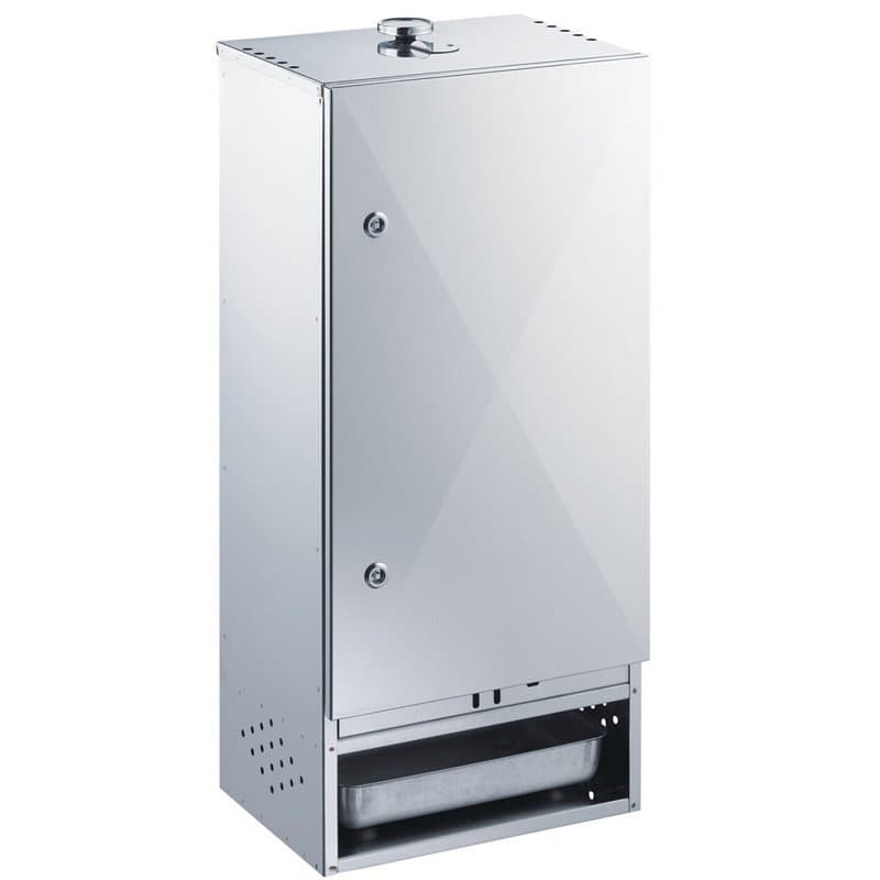Fumoir Inox Porte Ă CharniĂšres 85 Peetz 85 x 39 x 28 cm