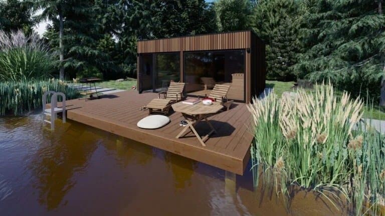 Sauna Prefabricada SIP Riga, 24 m²