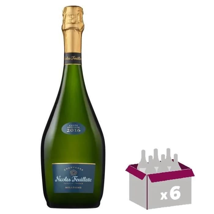 Champagne Nicolas Feuillatte Cuvée Spéciale Millésimé 2018 - 6 bouteilles