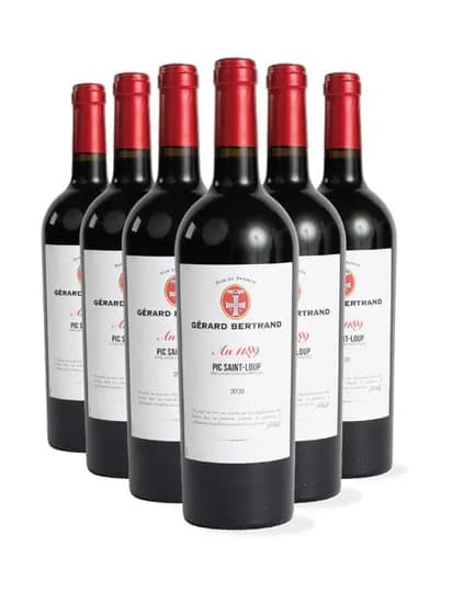 HĂ©ritage GĂRARD BERTRAND Pic Saint Loup 2023 Lot 6 Bouteilles 75cl