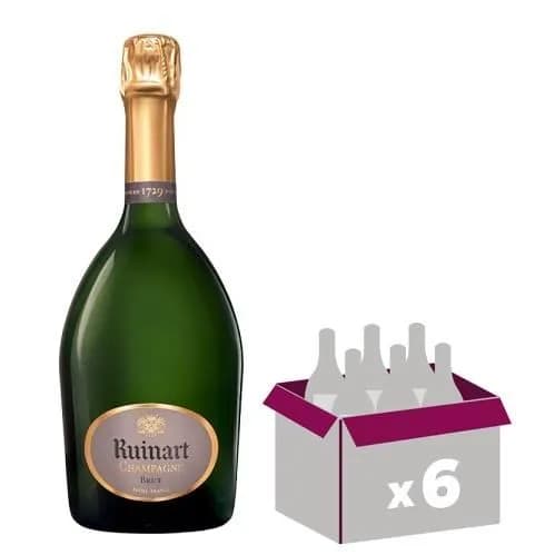 Lot de 6 Champagnes Ruinart R de Ruinart Brut â 75 cl