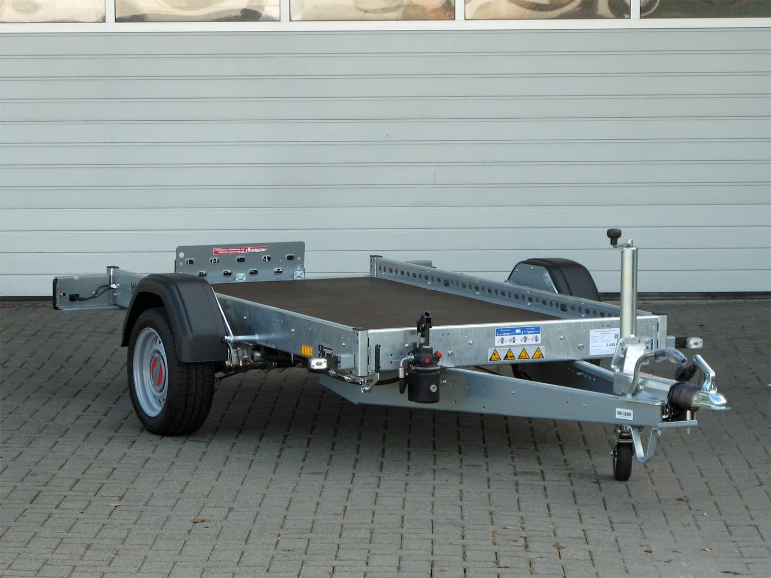 STEMA WOM 1000 STS XT O2 10-25-13.1 Verlaagbare aanhanger