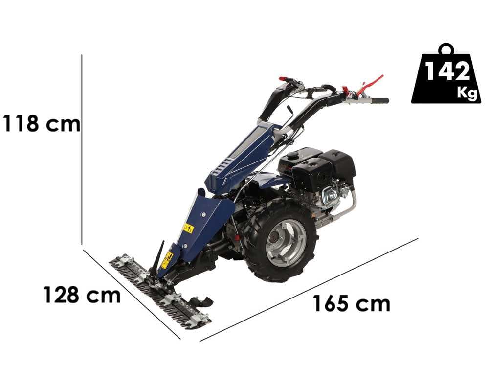 BullMach Chimera 400 B – Multifunctionele sikkelmaaier – 420 cc – 11,5 pk
