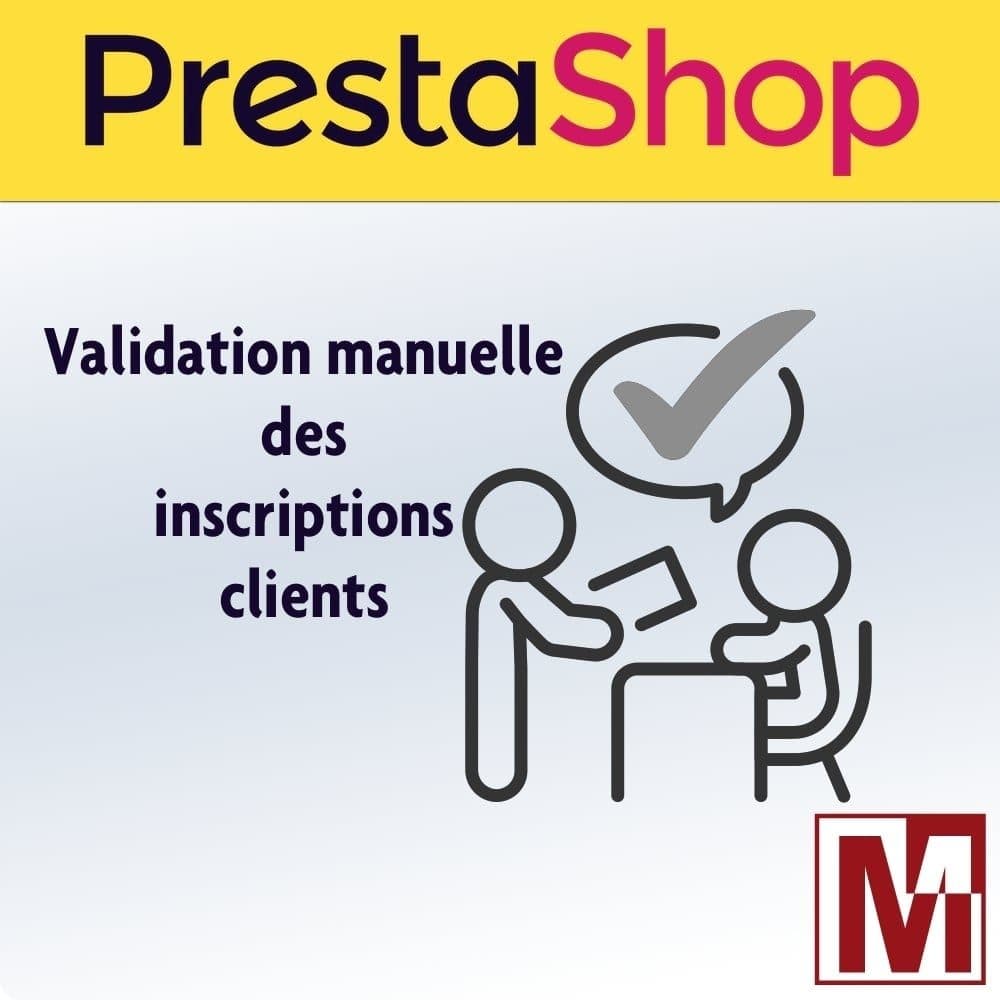 Validation manuelle des inscriptions clients B2B