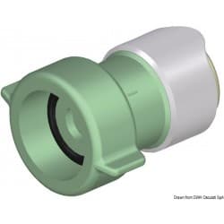 Embout à visser à l´arrière du régulateur de pression New Edge et Classic EVO