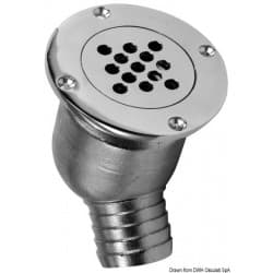 Evacuation pour cockpit 45° avec système anti-retour