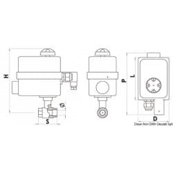 Valves Ă roulement PN40 Ă commande Ă distance